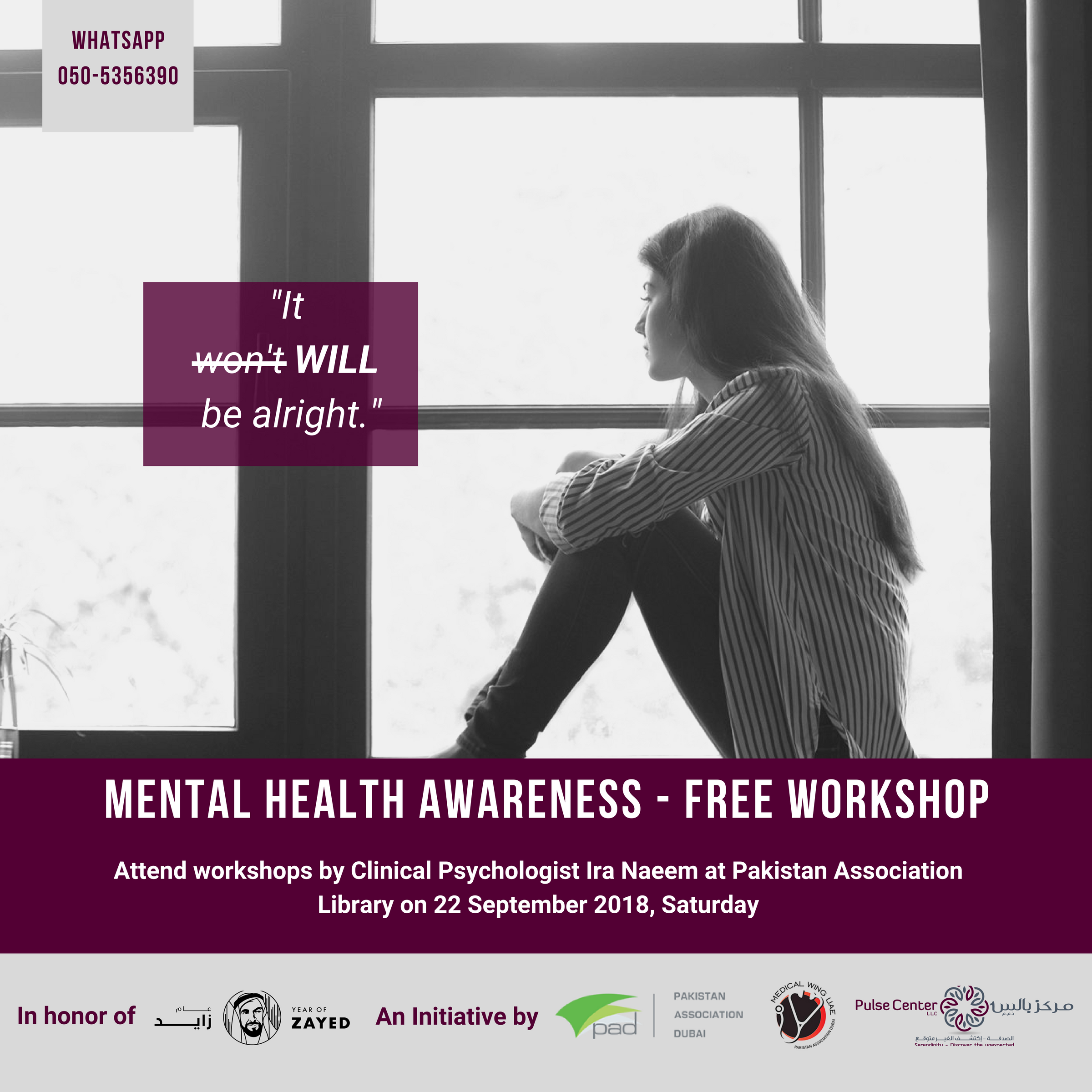 Mental Health Awareness - Free Workshop - Session 3